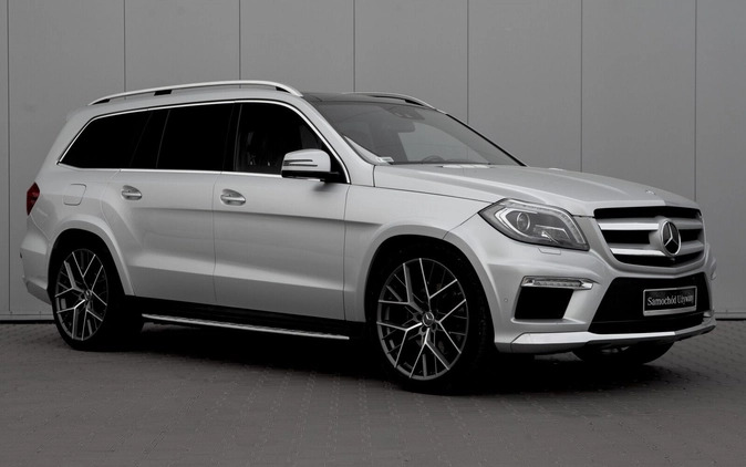 Mercedes-Benz GL cena 182500 przebieg: 141529, rok produkcji 2014 z Ulanów małe 781